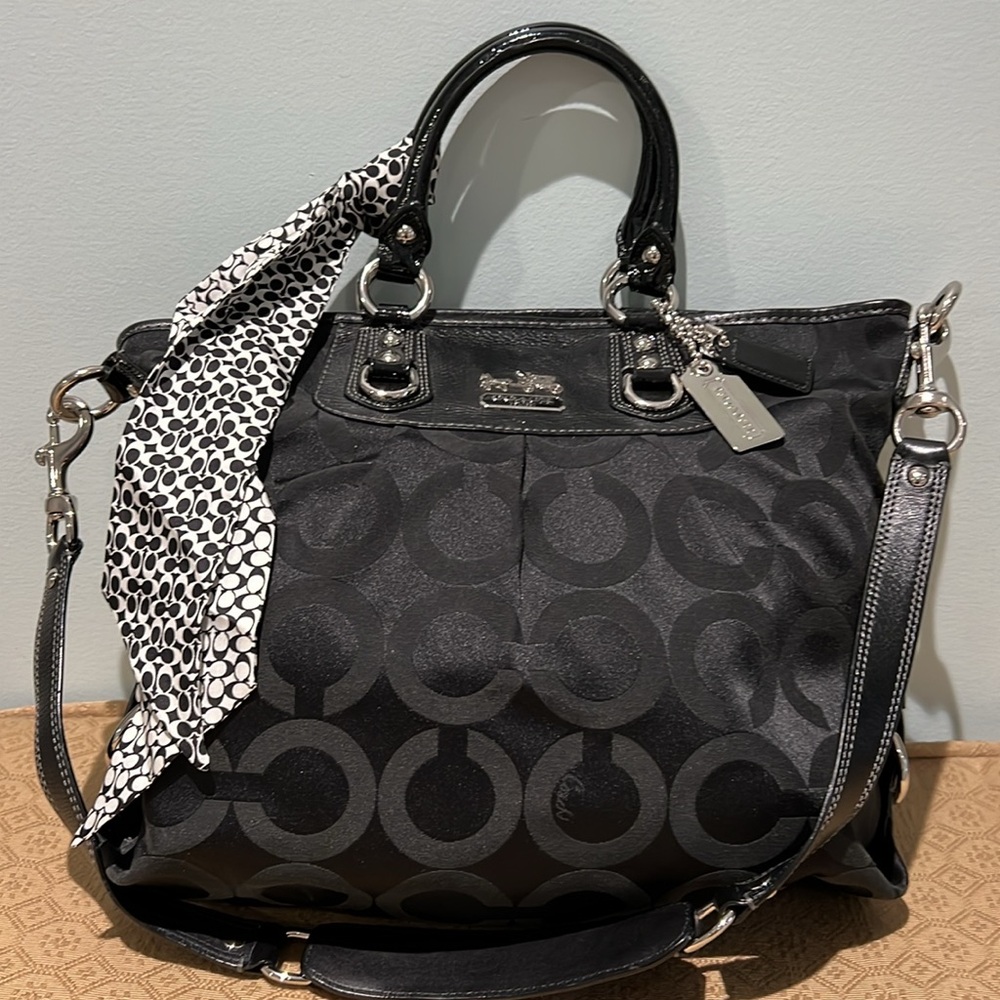 Vintage Coach tote bag